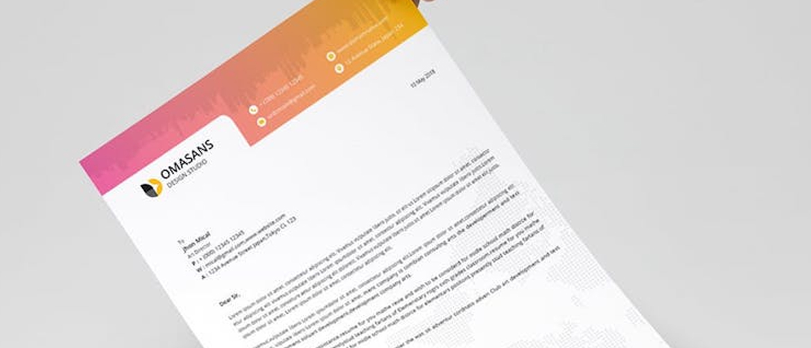 Professional Letterhead Design Services in Virar